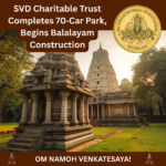 svd charitable trust completes 70-carpark and begins balalayam